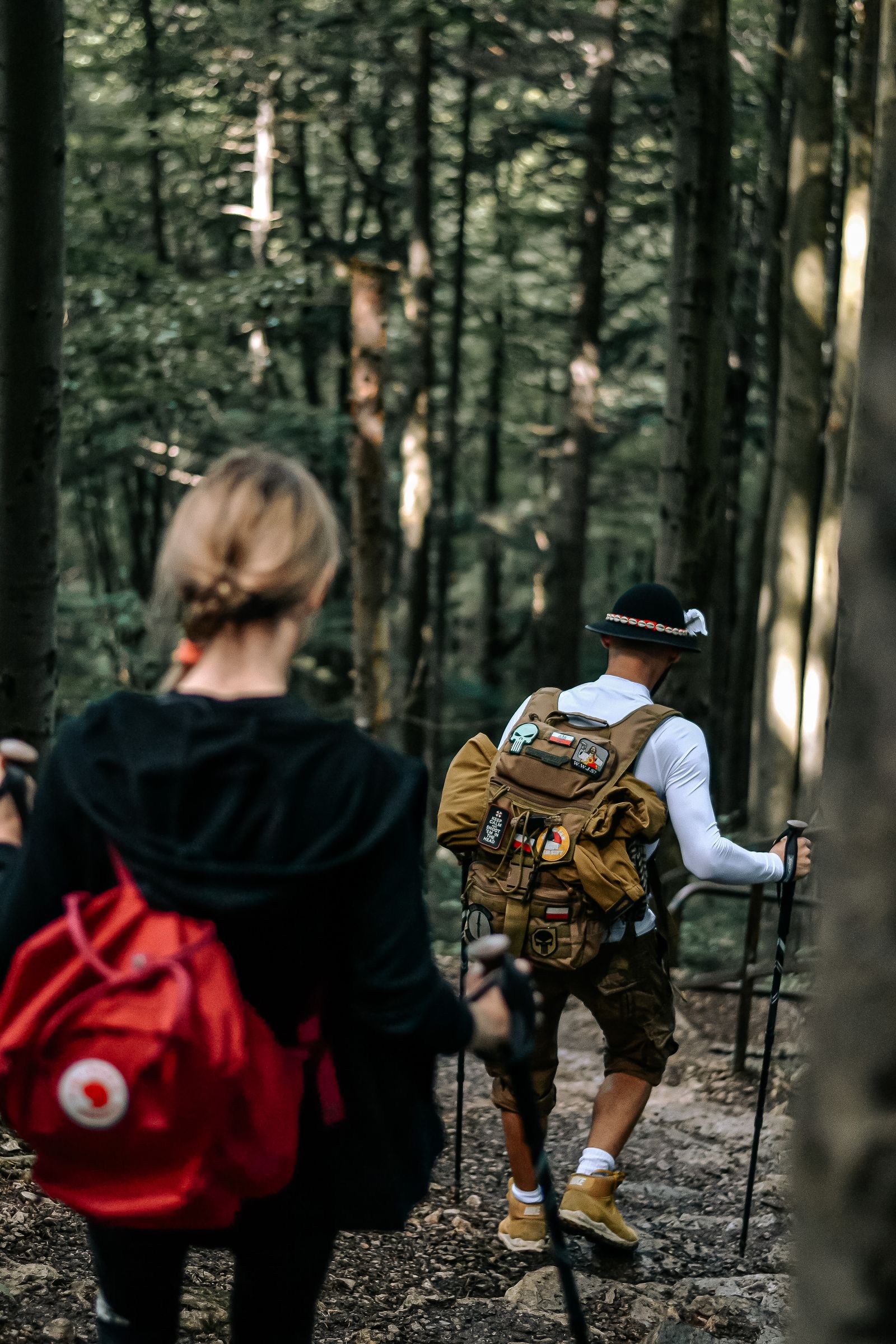 Marche en extérieur pour relâcher la pression